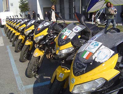 Le moto della Missione Sudamericando