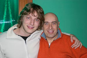 Swami Roberto con Phil Mer Swami Roberto con Phil Mer