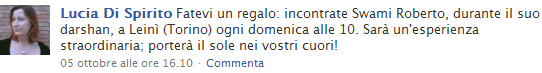 Lucia di Spirito su Facebook Lucia di Spirito su Facebook