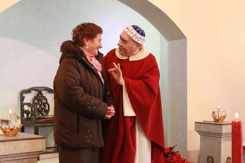 Gina Milioto Piazza festeggia il suo compleanno con Swami Roberto Gina Milioto Piazza festeggia il suo compleanno con Swami Roberto