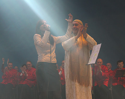 Simona Sorbara al Compleanno di Swami Roberto 2015