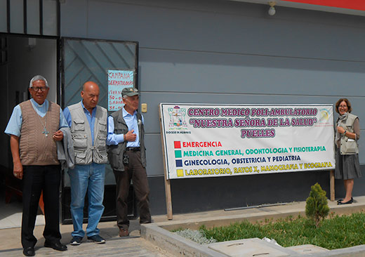 Il Vescovo di Huánuco Mons. Jaime Rodríguez Salazar Il Vescovo di Huánuco