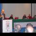 ramia Mauro relatore con suor Pereira e il lama buddhista Lobssan Tarchin al convegno "Una Via Europea per riconciliare l'uomo e la natura". Presenta l'editore Musumeci. - Saint Vincent (AO), 29/11/2002